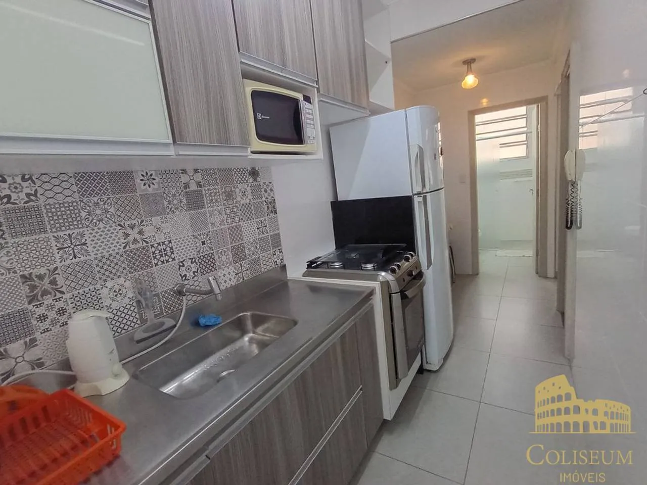 Foto do imóvel Apartamento com 1 dormitório para alugar, 32 m² por R$ 2.300,00/mês - Boqueirão - Praia Grande/SP