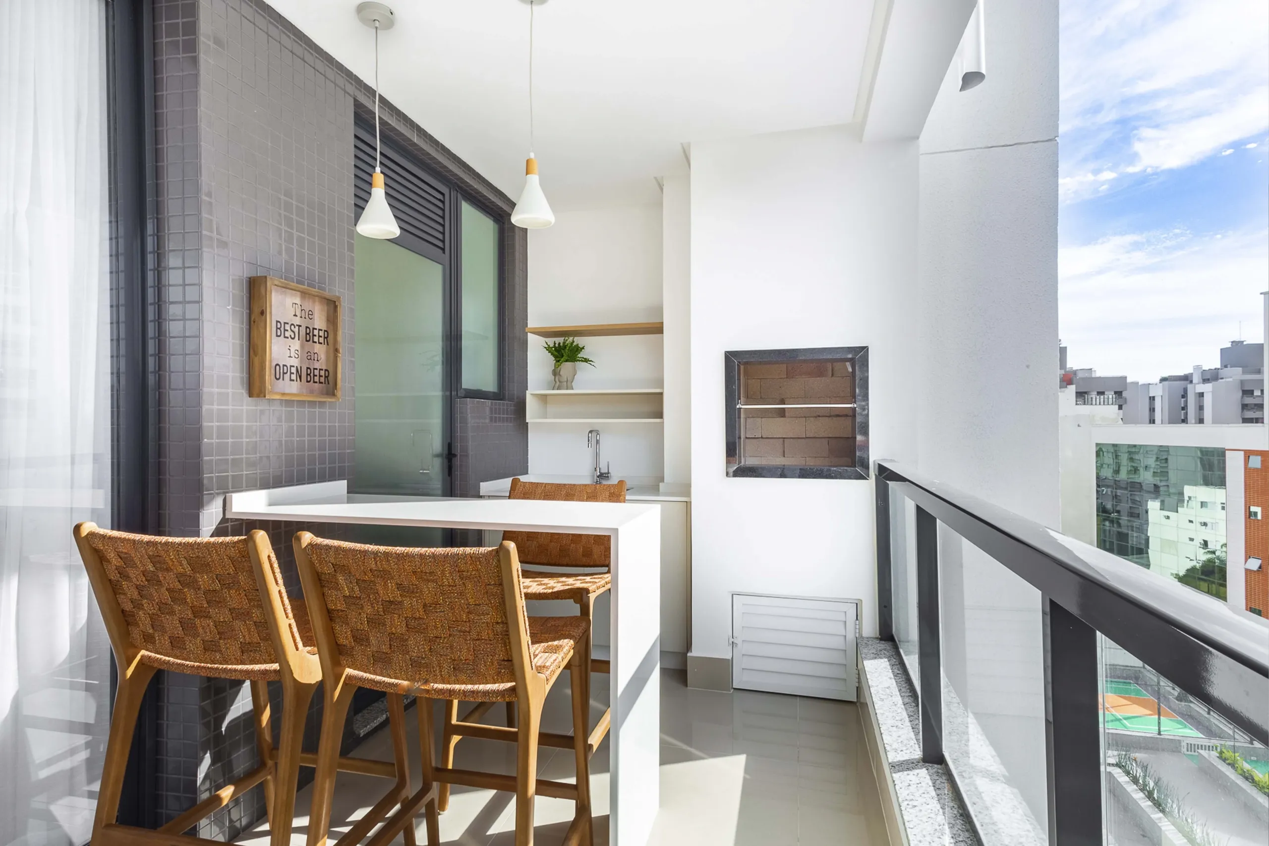 Imagem Apartamento de 3 dormitórios novo semi mobiliado.