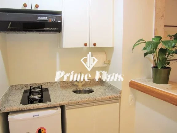 Imagem Flat Golden Tower Residence no Itaim Bibi disponível para venda, com 42,22m², 1 dormitório e 1 vaga