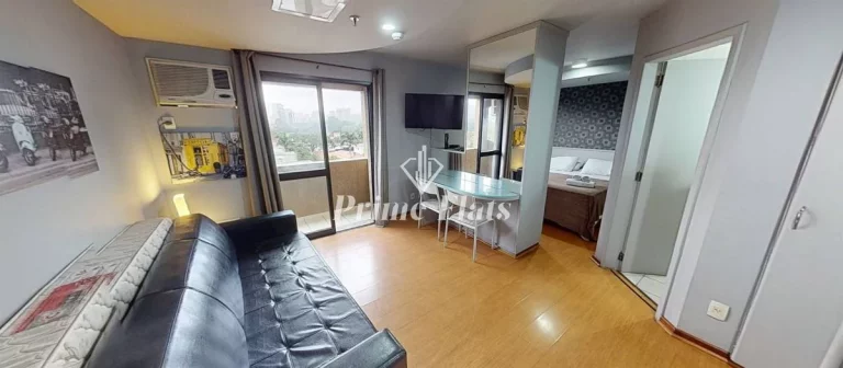 Imagem Apartamento disponível para venda no Hotel Premium Flats Berrini no Brooklin, com 35m² e 1 dormitório
