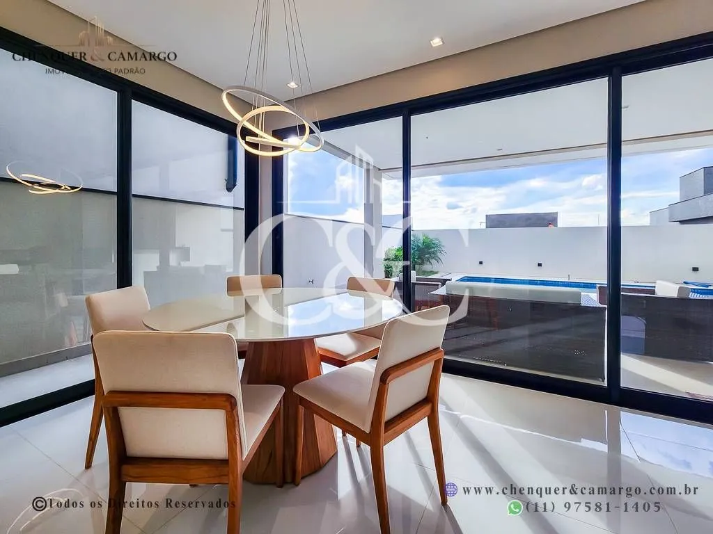 Imagem Casa à Venda no Condomínio Brisas do Lago, Jardim Novo Mundo, Jundiaí - 304M² Construídos, Piscina Face Norte