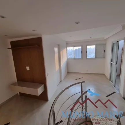 Imagem COBERTURA DUPLEX COM 2 DORMITORIOS E 2VAGAS E 1 SUITE A VENDA ,CENTRO !!!!!