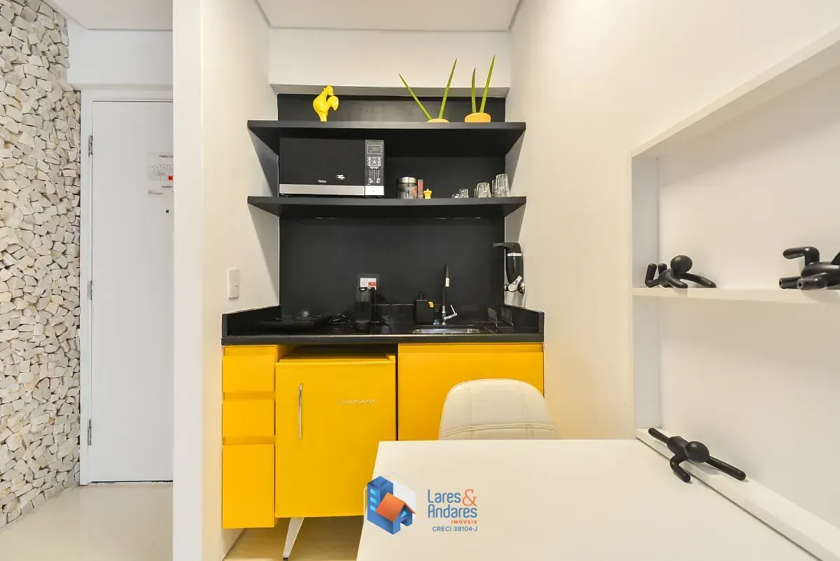 Imagem Apartamento para venda em Itaim Bibi com 1 quarto, 29m²