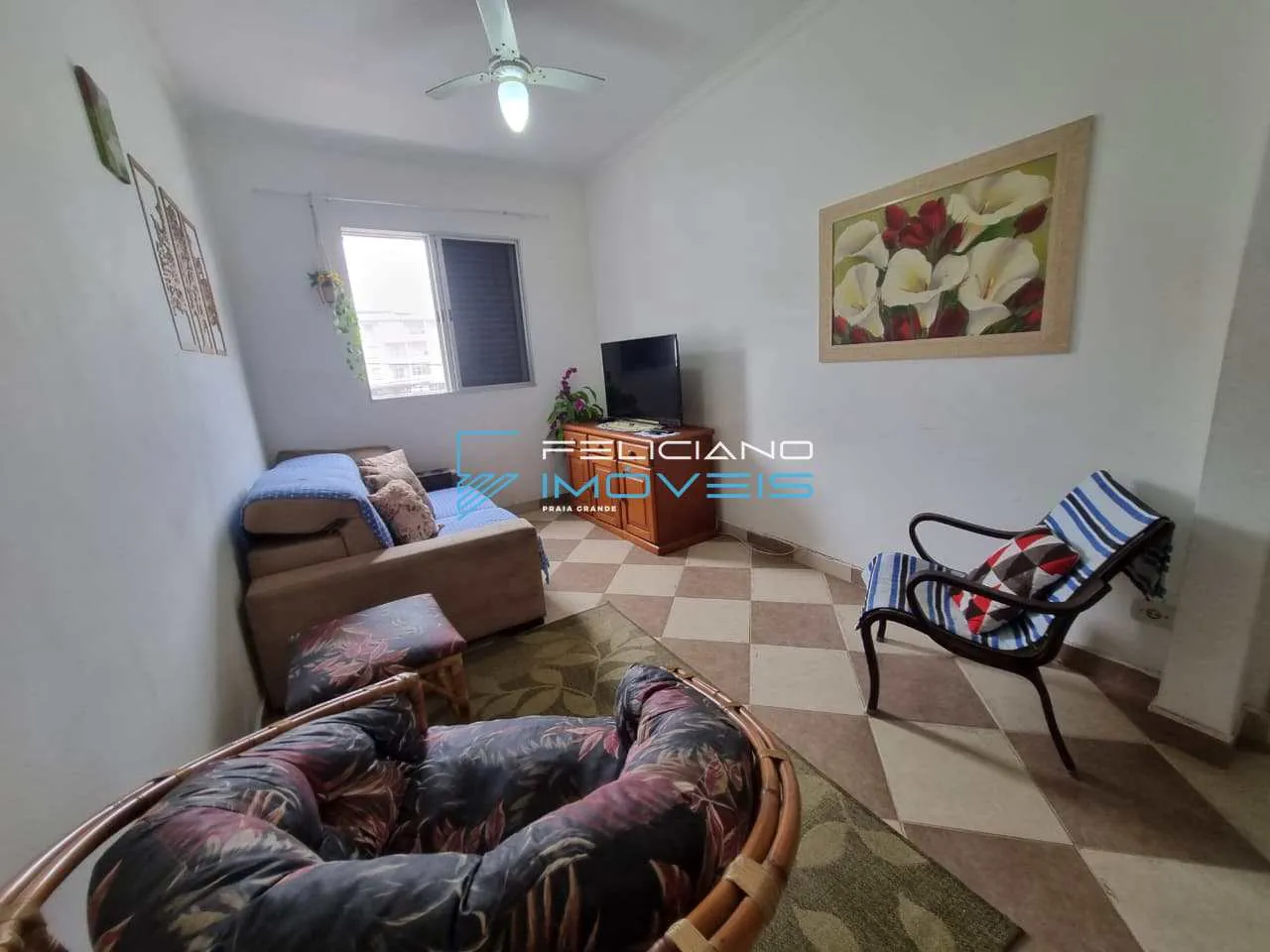 Imagem Apartamento com 1 quarto, Ocian, Praia Grande - R$ 265 mil, Cod: 7560