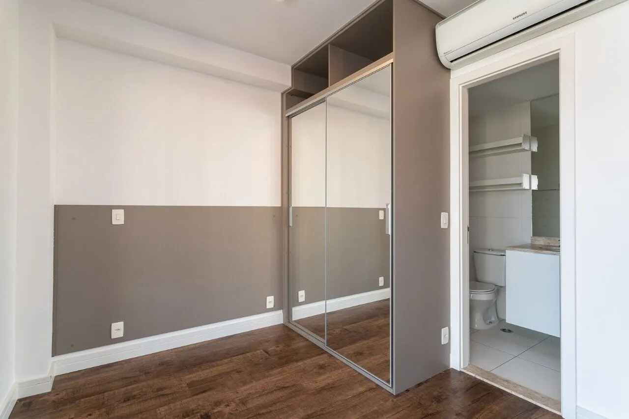Imagem Apartamento no Brooklin - 33m², 1 quartos, 1 vaga - São Paulo/SP
