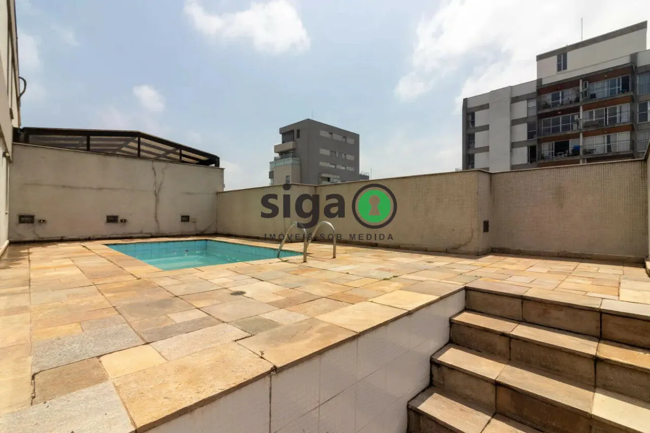 Imagem Cobertura em Moema com Piscina Privativa, Sauna e 3 Vagas Determinadas.
