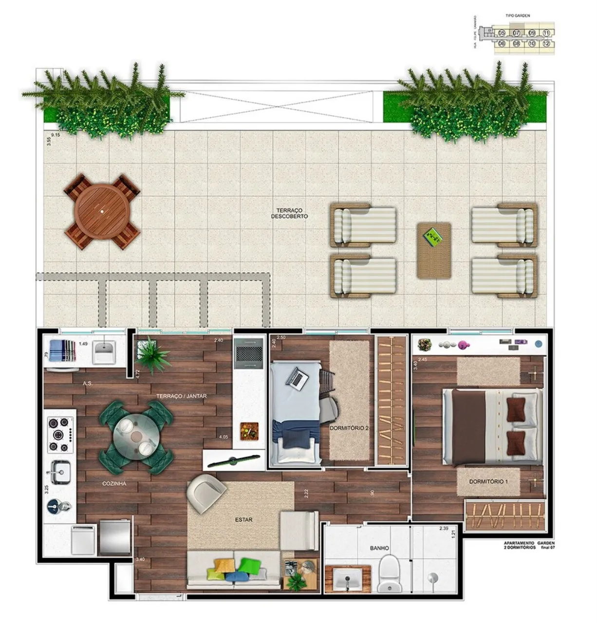 Imagem Apartamento 2 quartos em Centro de Diadema SP, apartamento 2 dormitórios em Diadema SP, comprar apartamento Diadema SP, apartamento em construção Diad