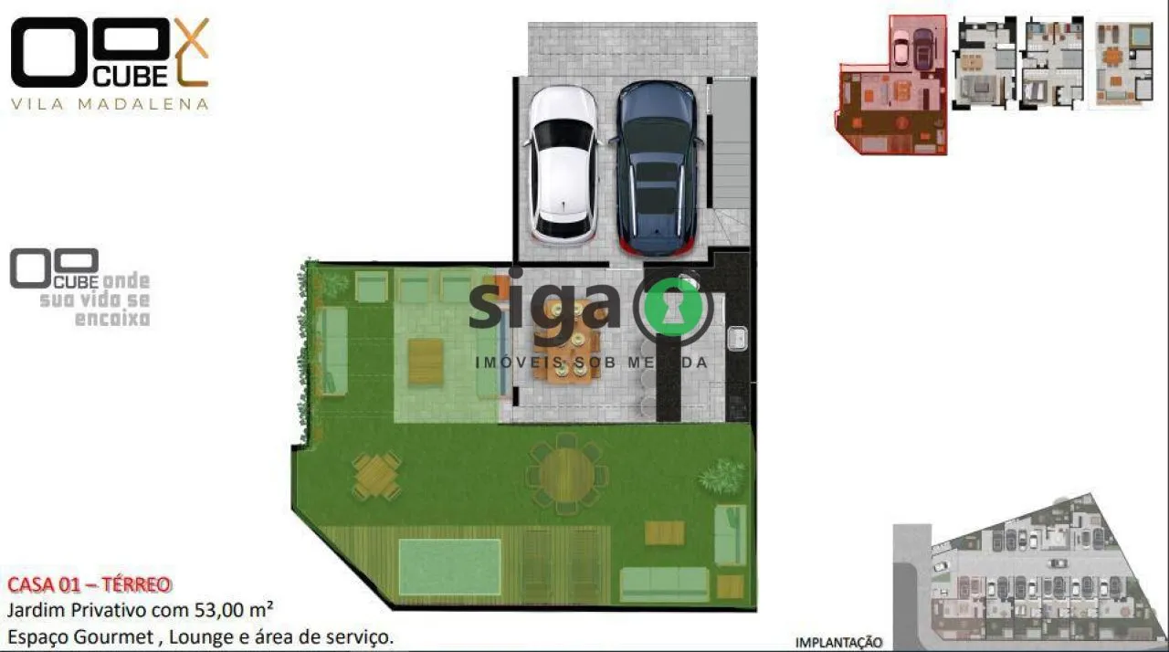 Imagem Casa em Condomínio para venda na Vila Madalena, São Paulo - SP