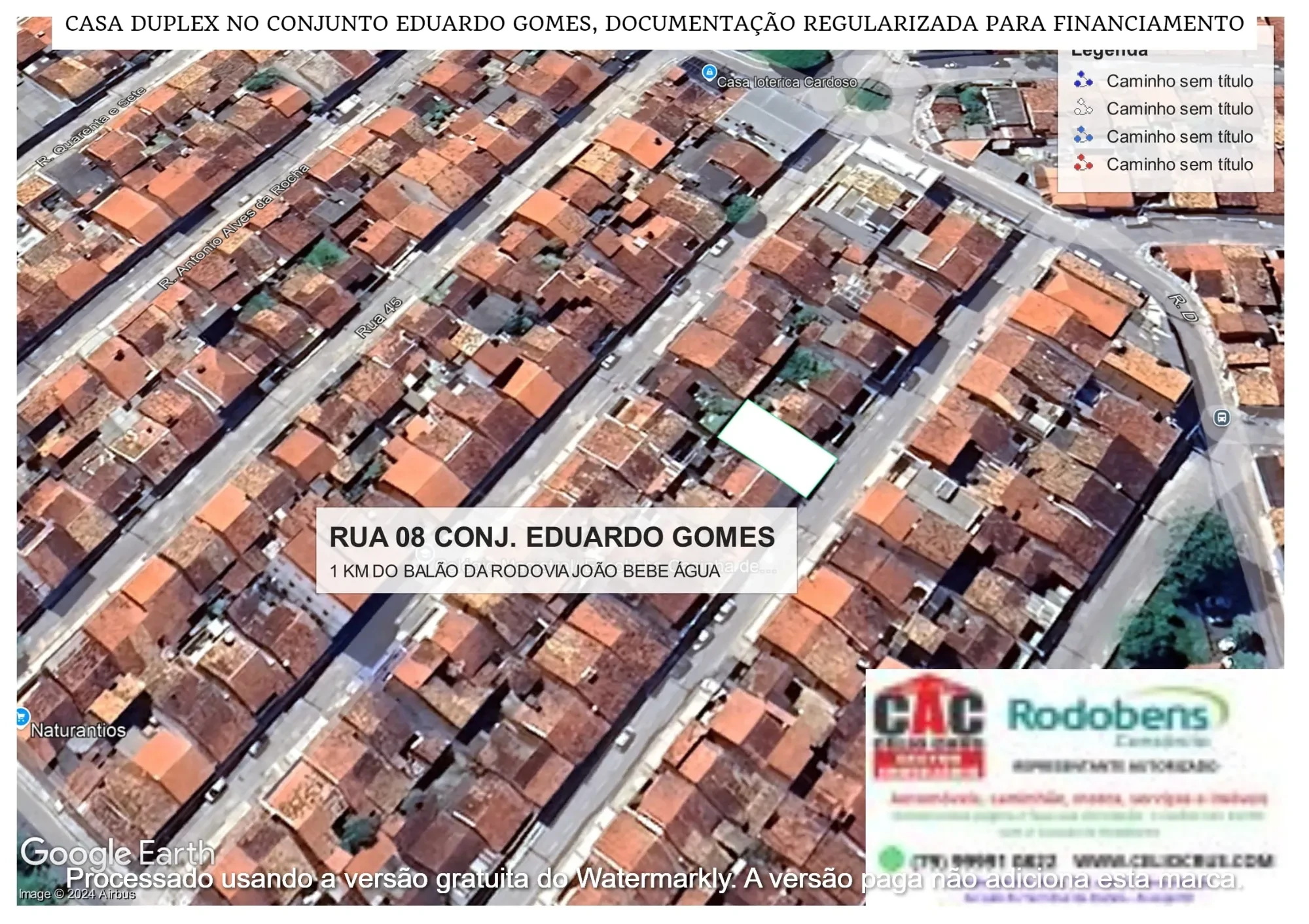 Foto do imóvel: Casa com 4 Quartos à Venda, 220 metros em Eduardo Gomes - São Cristóvão