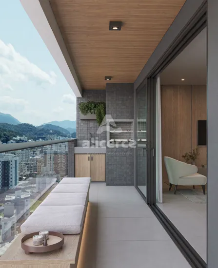 Imagem Apartamento 115m² com 3 Dormitórios (1 Suíte) à Venda no Pagani - Palhoça