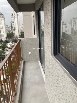 Imagem Apartamento à venda na Vila Olímpia, com 2 quartos, 1 banheiro, 1 vaga de garagem e 39m².