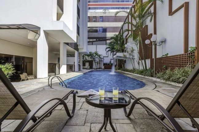 Imagem Flat disponível para locação no La Residence Paulista, com 32m², 1 dormitório e 1 vaga de garagem