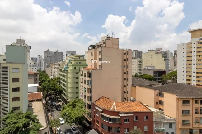 Imagem Apartamento à venda em São Paulo-SP, Vila Buarque: 1 quarto, 1 sala, 1 banheiro, 1 vaga e 32m² de área.