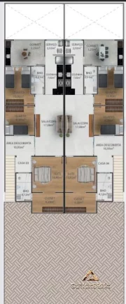 Imagem Casa 3 Quartos, sendo 1 suíte - Jardim Primavera - Timóteo - COD 1533