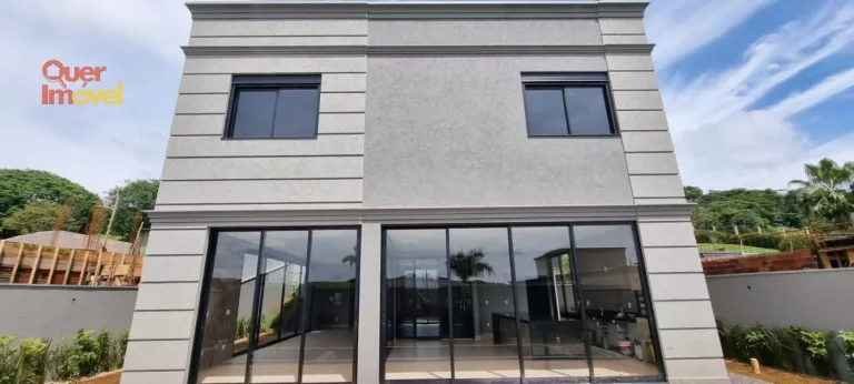 Imagem Oportunidade única: Casa de alto padrão em condomínio à venda em Ribeirão Preto-SP no Residencial E Empresarial Alphaville! 4 quartos, 4 suítes, 2 salas, 7 banheiros, 6 vagas de garagem, 421m². Quer Imóvel Negócios Imobiliários!