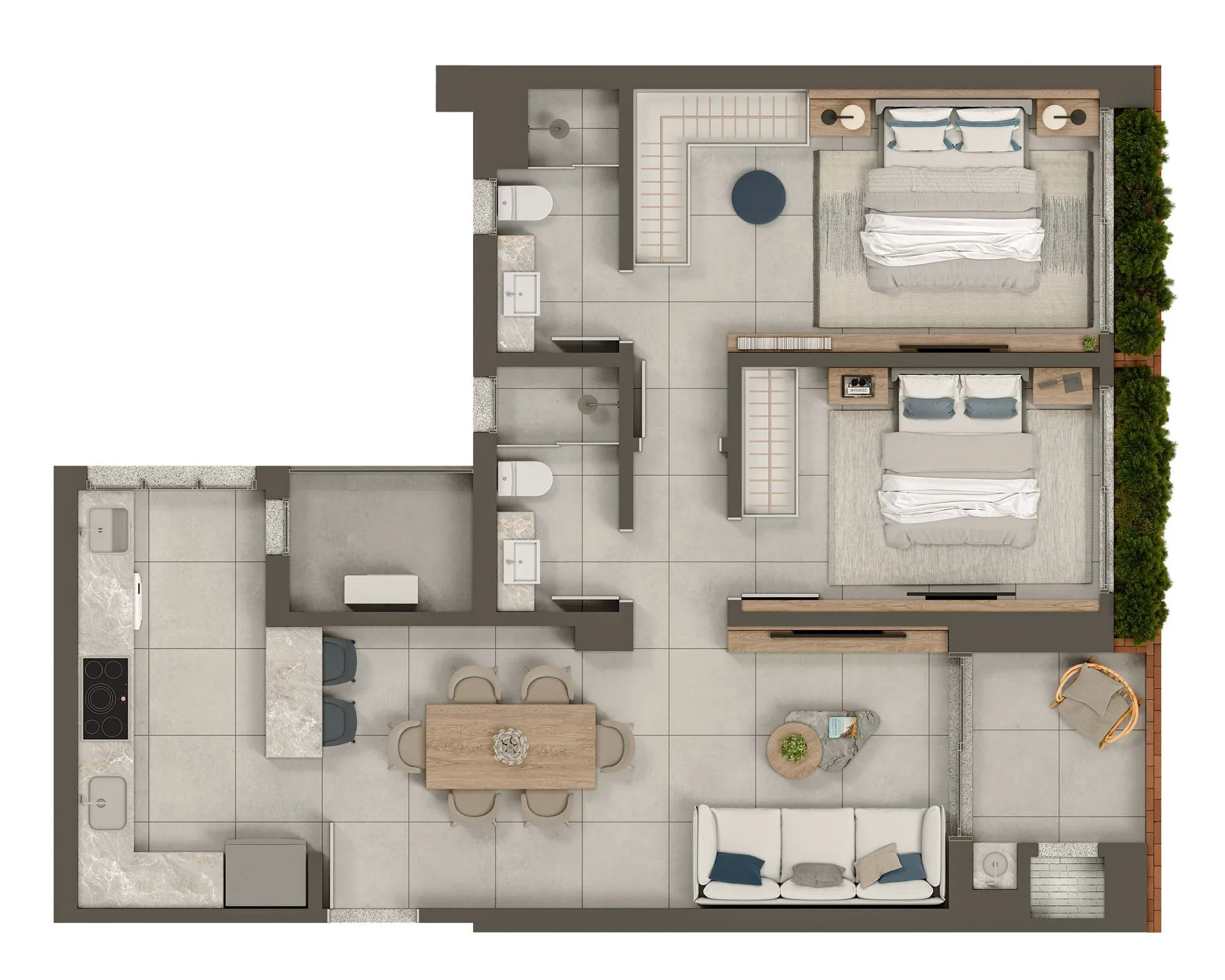 Imagem Apartamento à venda em Torres, Centro, com 2 quartos, 87.27m2