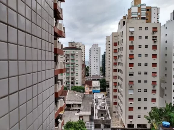 Imagem Residencial Turris Gonzaga 2Qts 1St 2Vgs Quadra Mar Santos