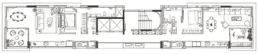 Imagem O edifício traz uma estética elegante e atemporal para a paisagem do bairro. Seus apartamentos tê...