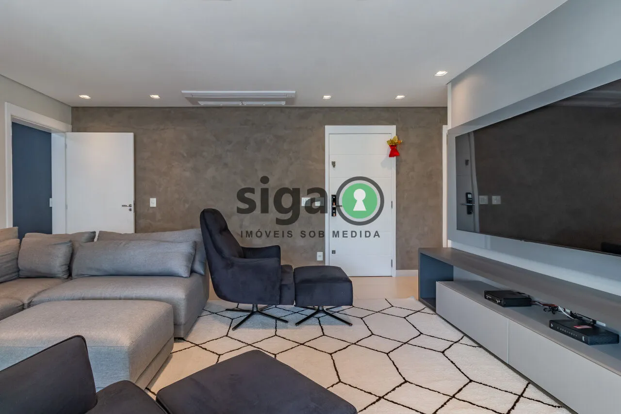 Imagem APARTAMENTO Á VENDA NO BROOKLIN, COM 3 SUÍTES, 3 VAGAS, LAZER COMPLETO COM QUADRA DE TÊNIS!