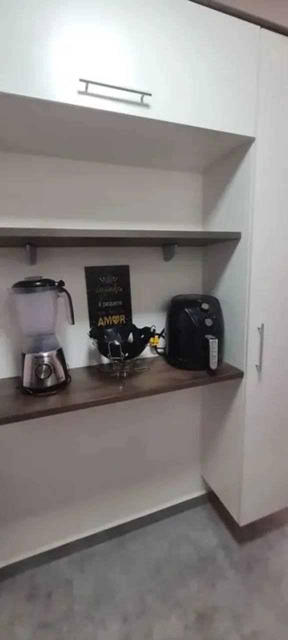 Imagem Apartamento para locação de alto padrão no Jardim Wanel Ville IV, Sorocaba-SP: 2 quartos, 2 salas, 1 banheiro, 1 vaga, 52m².