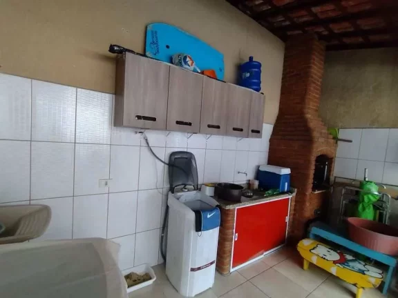 Imagem Casa com 3 dorms, Maracanã, Praia Grande - R$ 420 mil, Cod: 1381