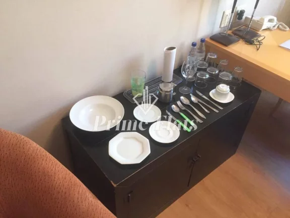 Imagem Flat disponível para locação no São Paulo Higienópolis Affiliated by Meliá, com 32m², 1 dormitório e 1 vaga de garagem