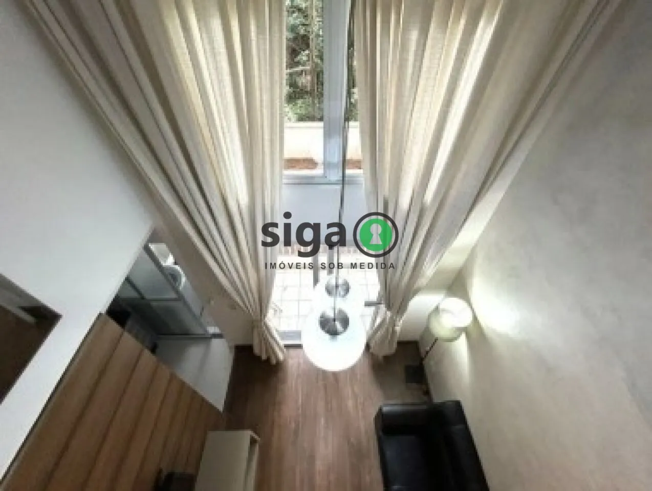 Imagem Apartamento mobiliado com pé-direito duplo e lazer completo!!!!