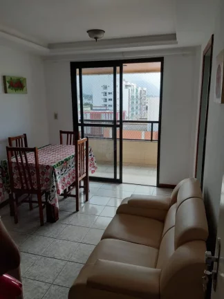 Imagem Apartamento composto de 2 Quartos (1Suíte) Sala de jantar e Estar uma Varandas Cozinha Área de Serviço 1 Vaga de Garagem.