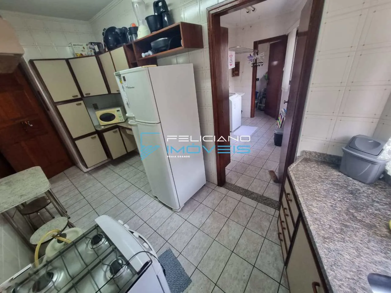 Imagem Apartamento com 2 quartos, Guilhermina, Praia Grande - R$ 410 mil, Cod: 7360