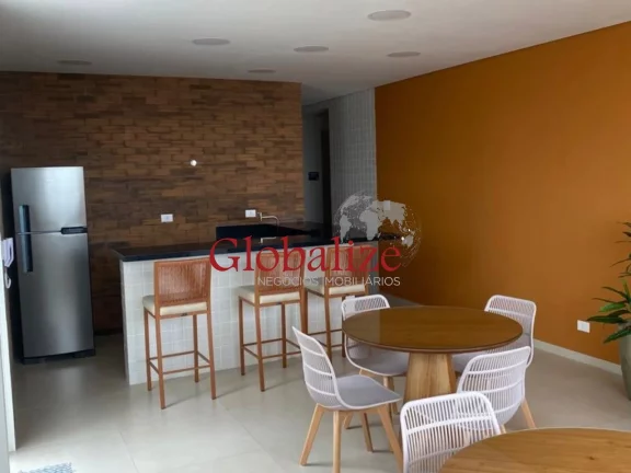 Imagem Apartamento para locação com 2 quartos, 1 suíte, varanda gourmet, lazer completo por R$5.300,00 no Boqueirão em Santos