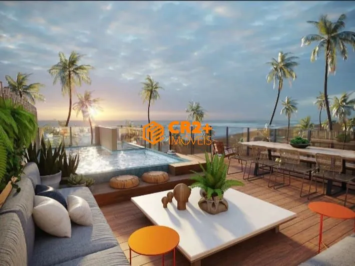 Imagem Vendo Flat 77m² c/ 1 Quarto em Muro Alto. BEIRA MAR