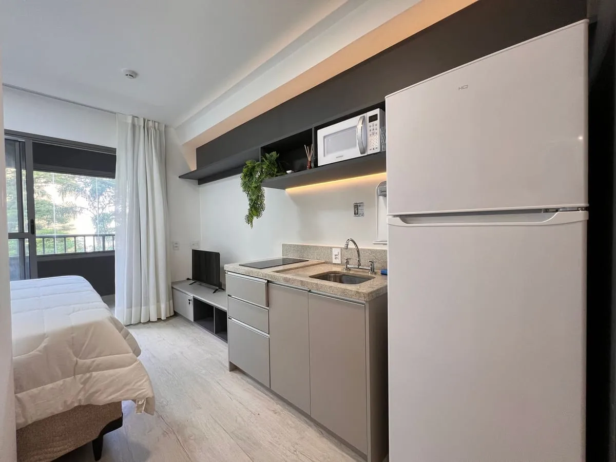 Imagem Apartamento com 1 Quarto para alugar, 24m² - Vila Santa Catarina