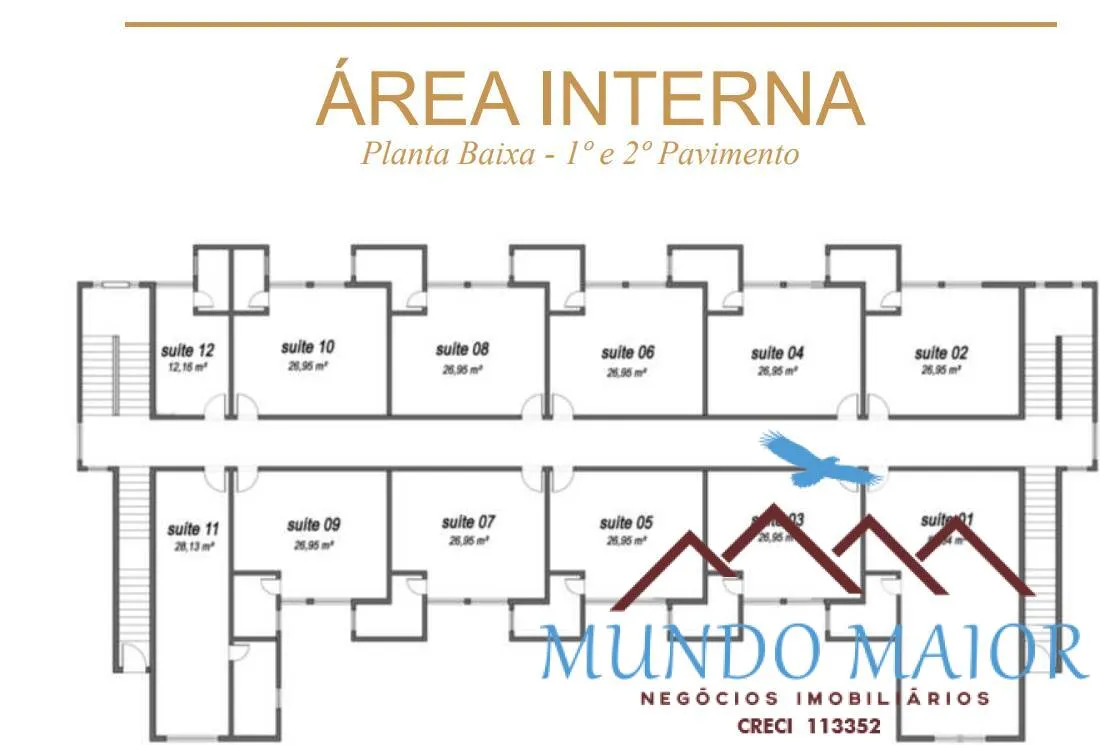 Imagem Prédio Comercial Pronto para Renda - 2.227m² - Curvelo/MG-Infraestrutura !