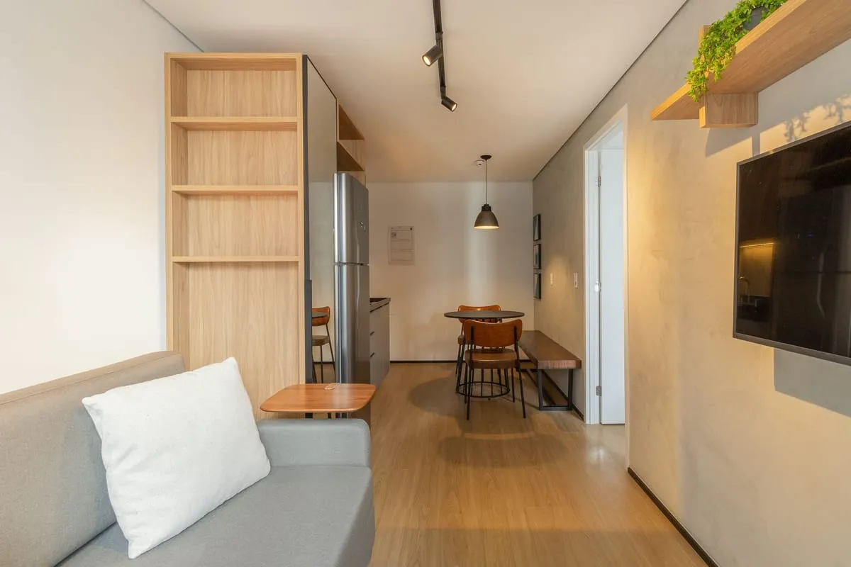 Imagem Apartamento com 1 Quarto para alugar, 33m² - Pinheiros