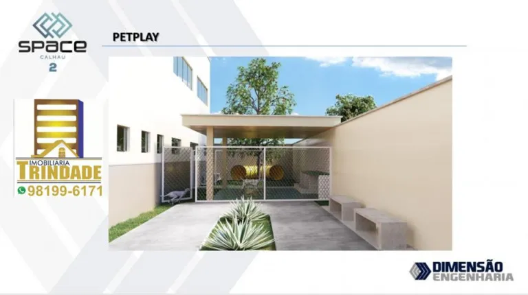 Imagem Apartamento com 2 Quartos à Venda, 59 m² em Parque Athenas - São Luís