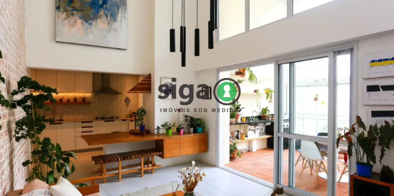 Foto do imóvel Apartamento com pé direito duplo, 138m2, 3 quartos e lazer completo no Panamby