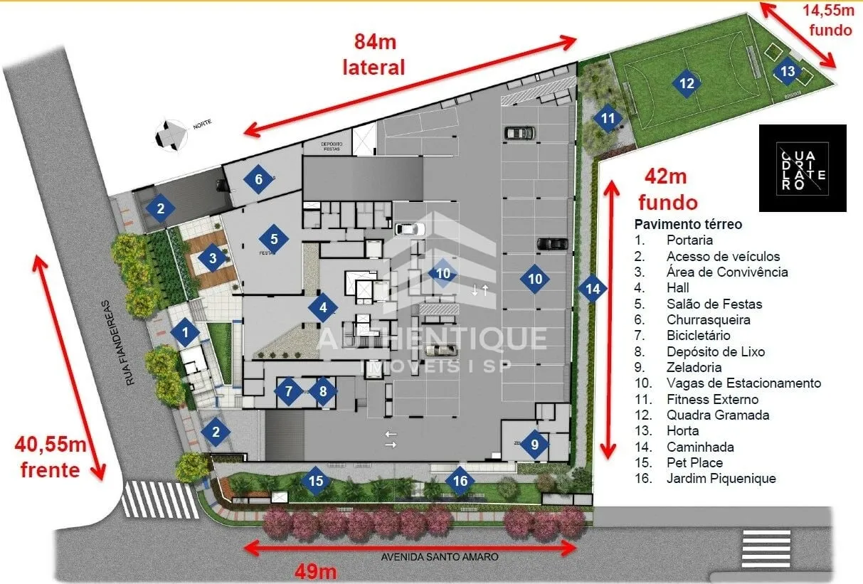 Imagem Quadrilátero Itaim Bibi - Apartamento à venda em São Paulo/SP