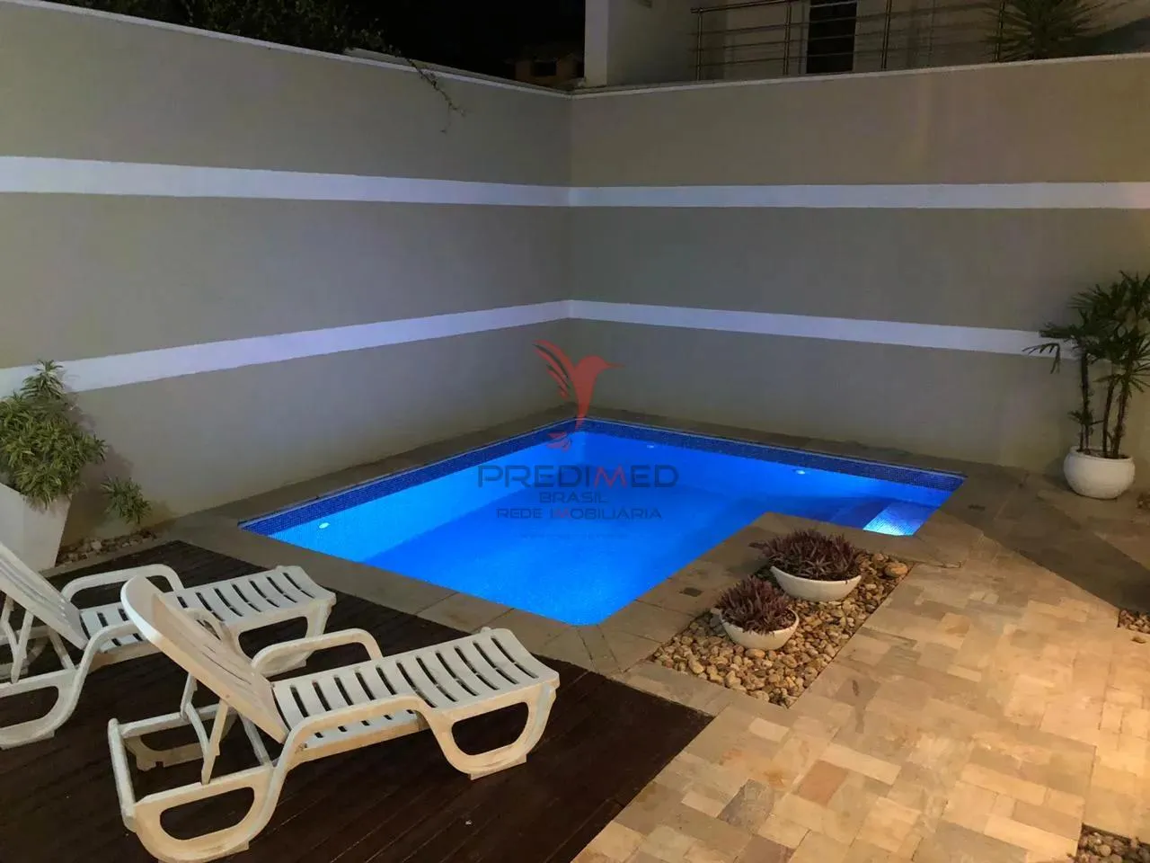 Imagem Casa em condomínio fechado em Americana SP, 3 suítes, piscina e segurança 24h