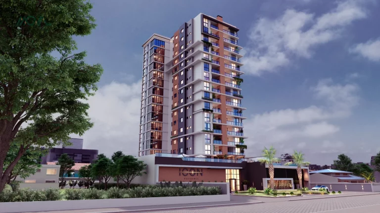 Imagem Apartamento de 3 Quartos com Vista para o Mar em Itapoá ICON Residence, a 100 metros da Praia