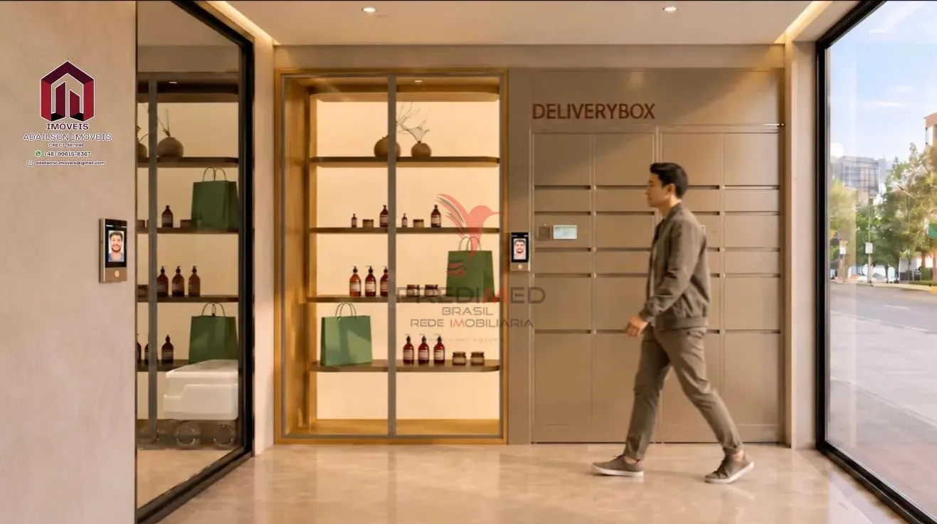 Imagem Unidades habitacionais do Rise aptos de 1 e 2 Dormitórios Centro Florianópolis SC Brasil