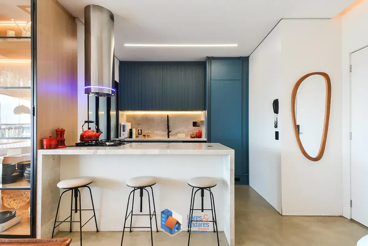 Imagem Apartamento para venda em Indianópolis com 1 quarto, sendo 1 suíte, 77m²