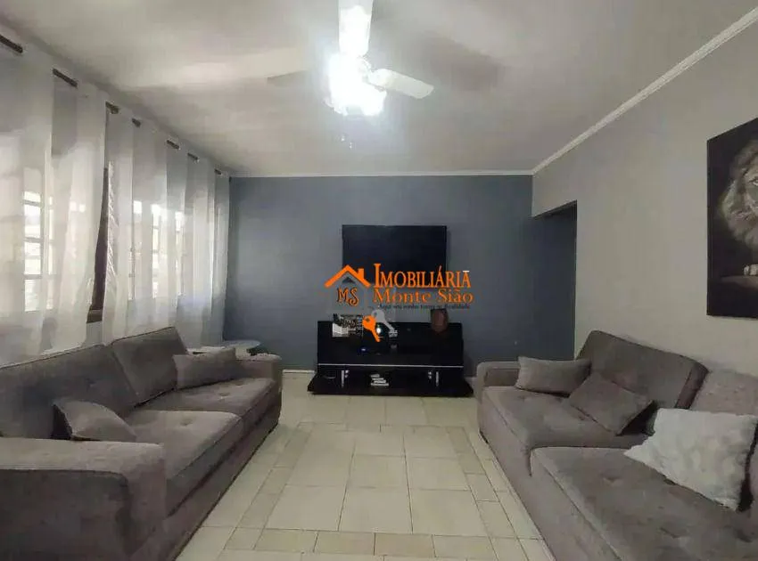 Imagem Sobrado com 3 dormitórios à venda, 188 m² por R$ 690.000 - Ponte Grande - Guarulhos/SP