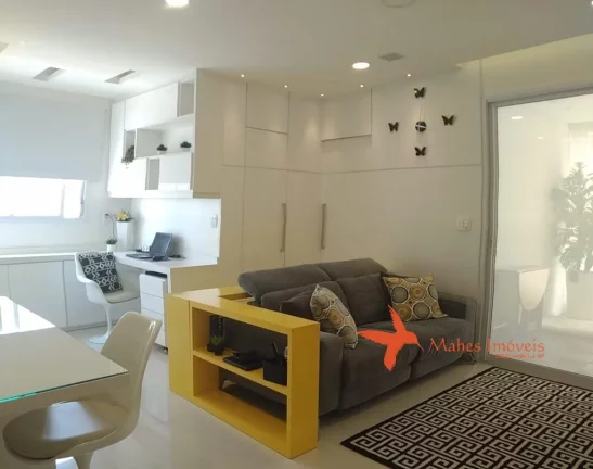 Imagem Apartamento à venda ou aluguel em Pinheiros, São Paulo-SP: 1 suíte espaçosa, sala e cozinha integradas, 2 banheiros, 1 vaga, 60m²!