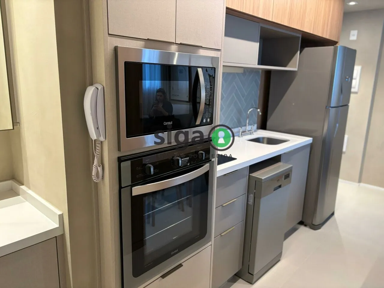 Imagem Apartamento para locação 38m² com vaga todo mobiliado localizado na Chácara Santo Antônio, São Paulo