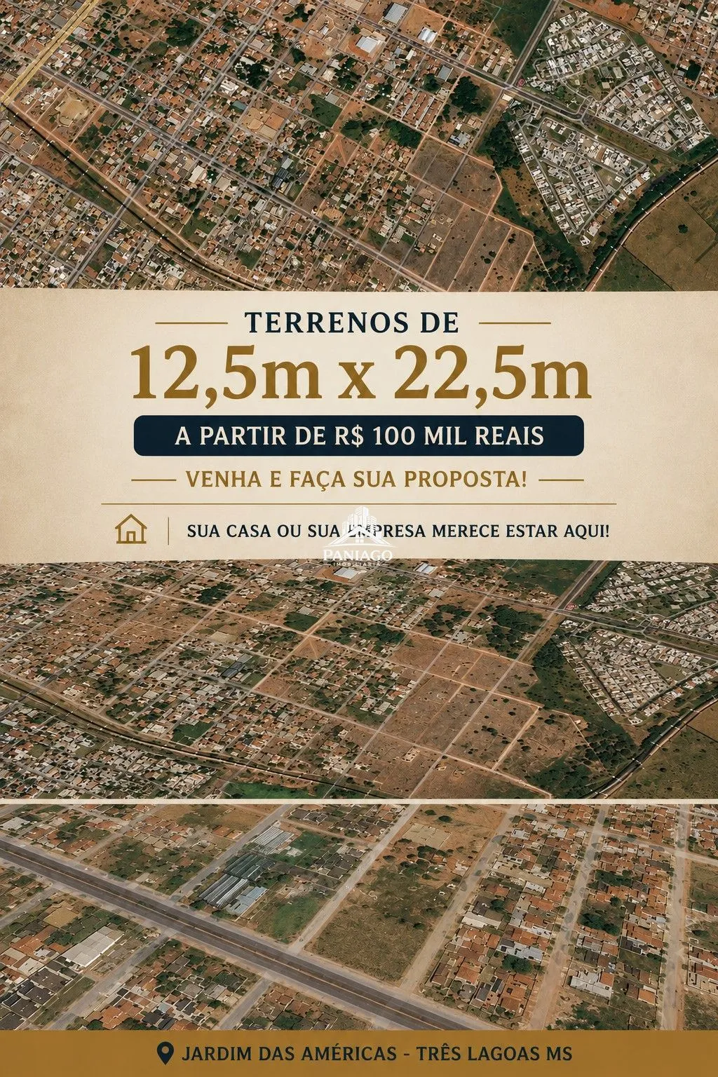 Imagem LOTES NO BAIRRO JARDIM DAS AMÉRICAS - COMERCIAIS E RESIDENCIAIS EM TRÊS LAGOAS -
