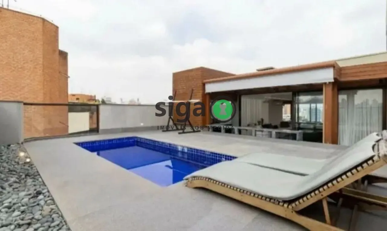 Imagem Cobertura duplex à venda na Vila Madalena com 3 suites, 4 vagas