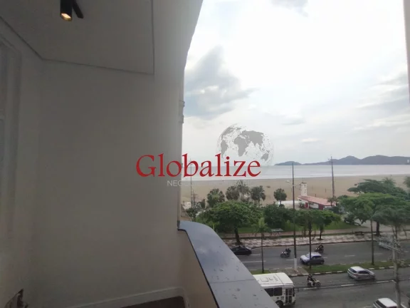 Imagem Apartamento à venda com 80m², 2 quartos e vista mar por R$729.000,00 no Gonzaga em Santos