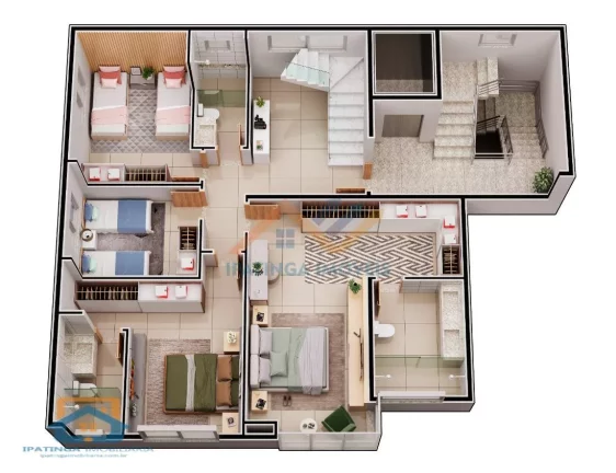 Imagem Apartamento Duplex/Cobertura no Bom Retiro em Ipatinga