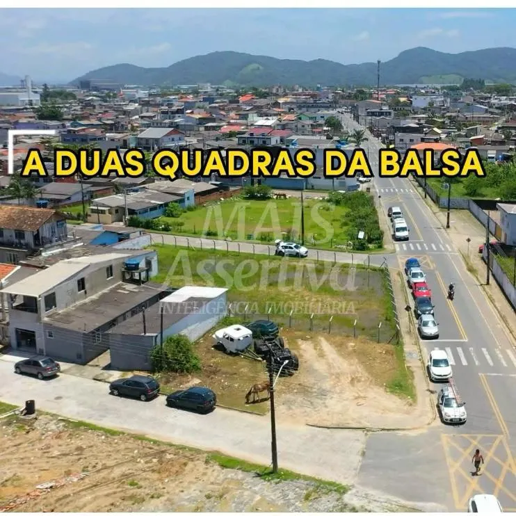 Imagem Terreno de esquina para venda em São Domingos, Navegantes/SC - 1.200m²