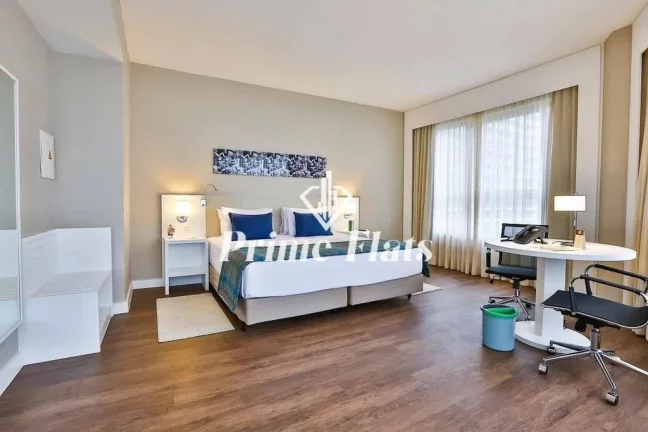 Imagem Flat disponível para venda no Quality Hotel São Caetano, com 25m², 1 dormitório e 1 vaga